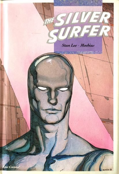 Moebius - Stan Lee : Silver Surfer Parable signé par Moebius